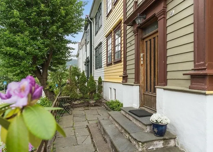 Lägenhet Urban Retreat, Traditional Wooden House In Bergen